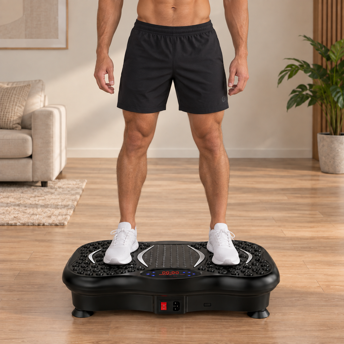 Multifunktionale Vibrationsplatte für Zuhause